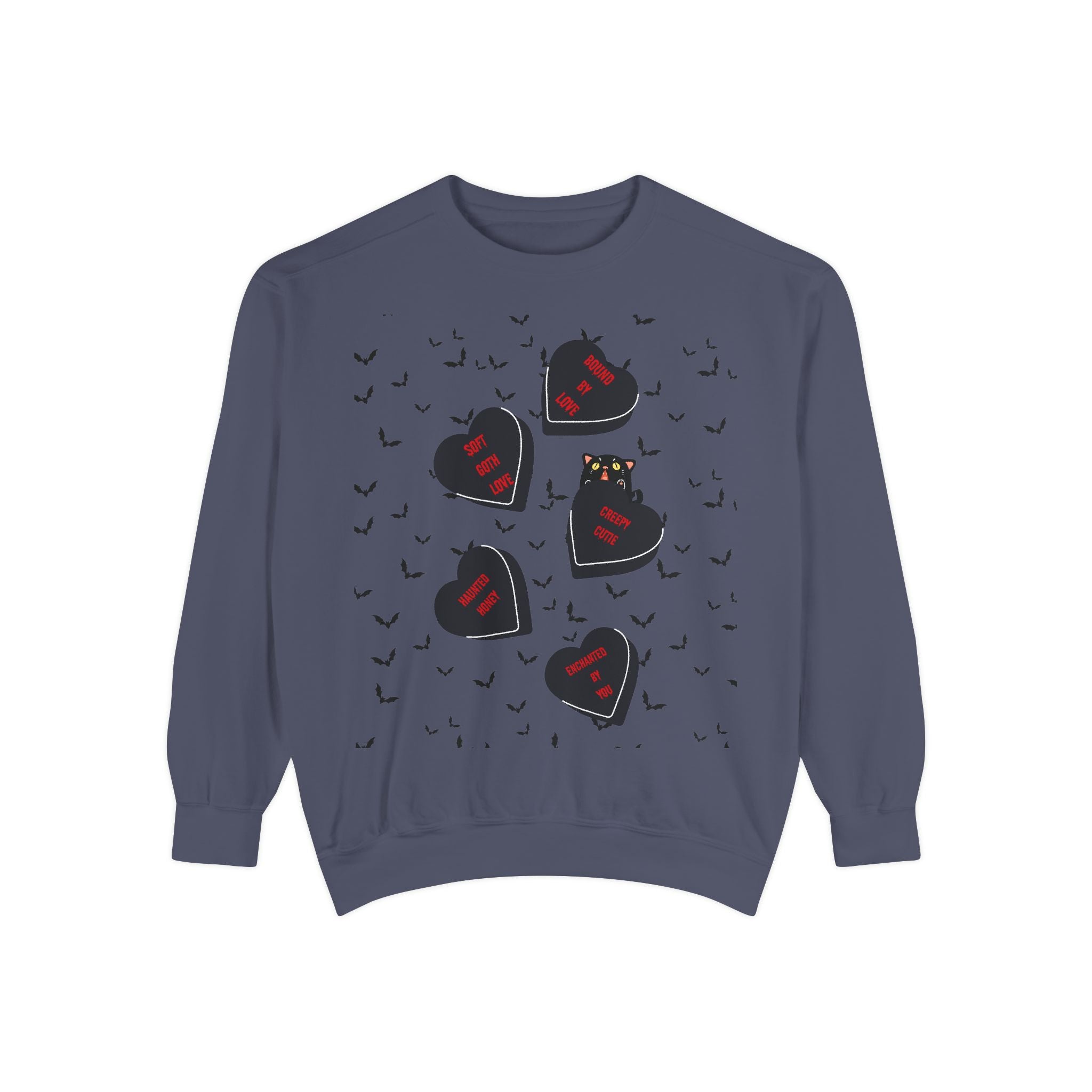 Emo Gothic Valentines Gift | Spooky Sweatshirt