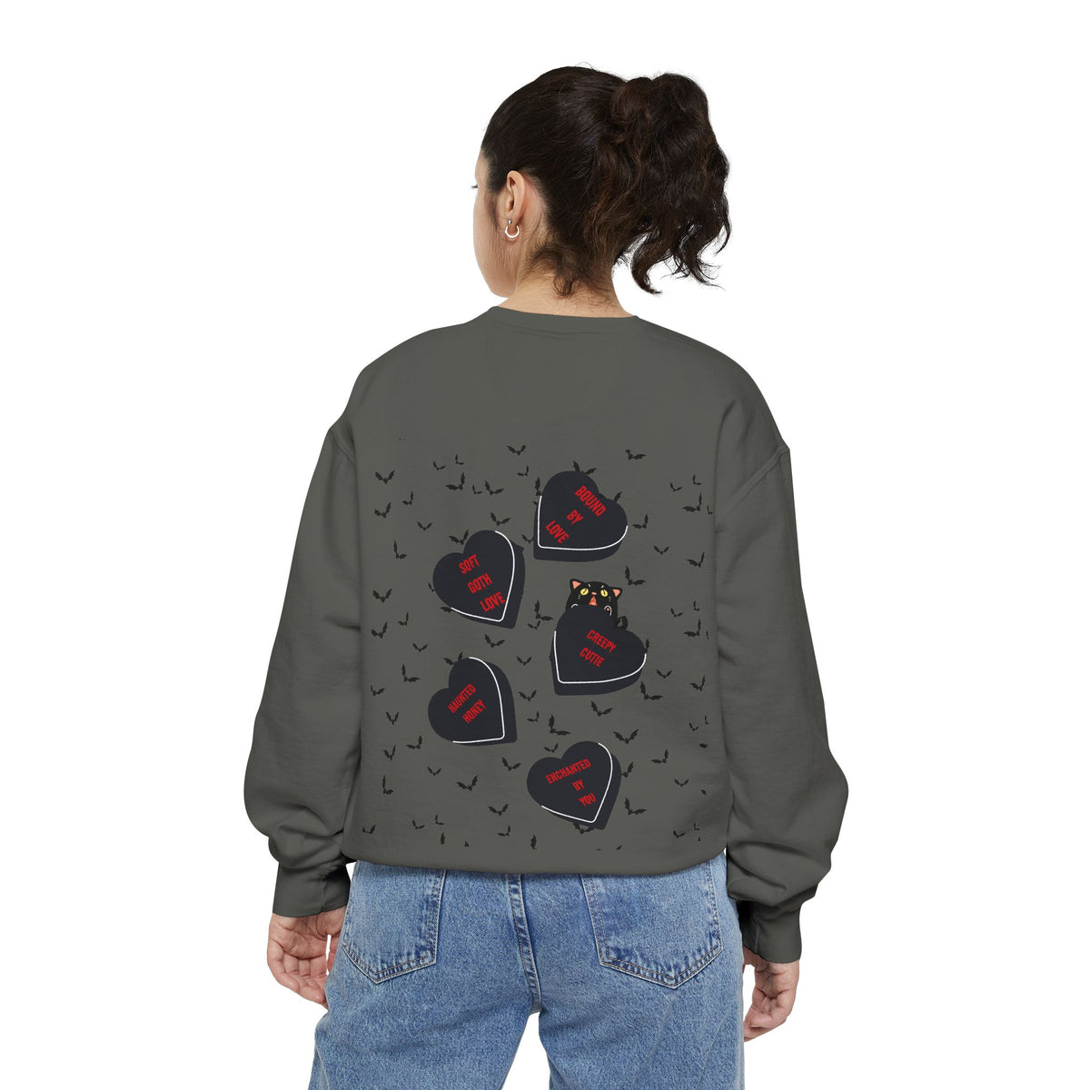 Spooky Hearts Sweatshirt