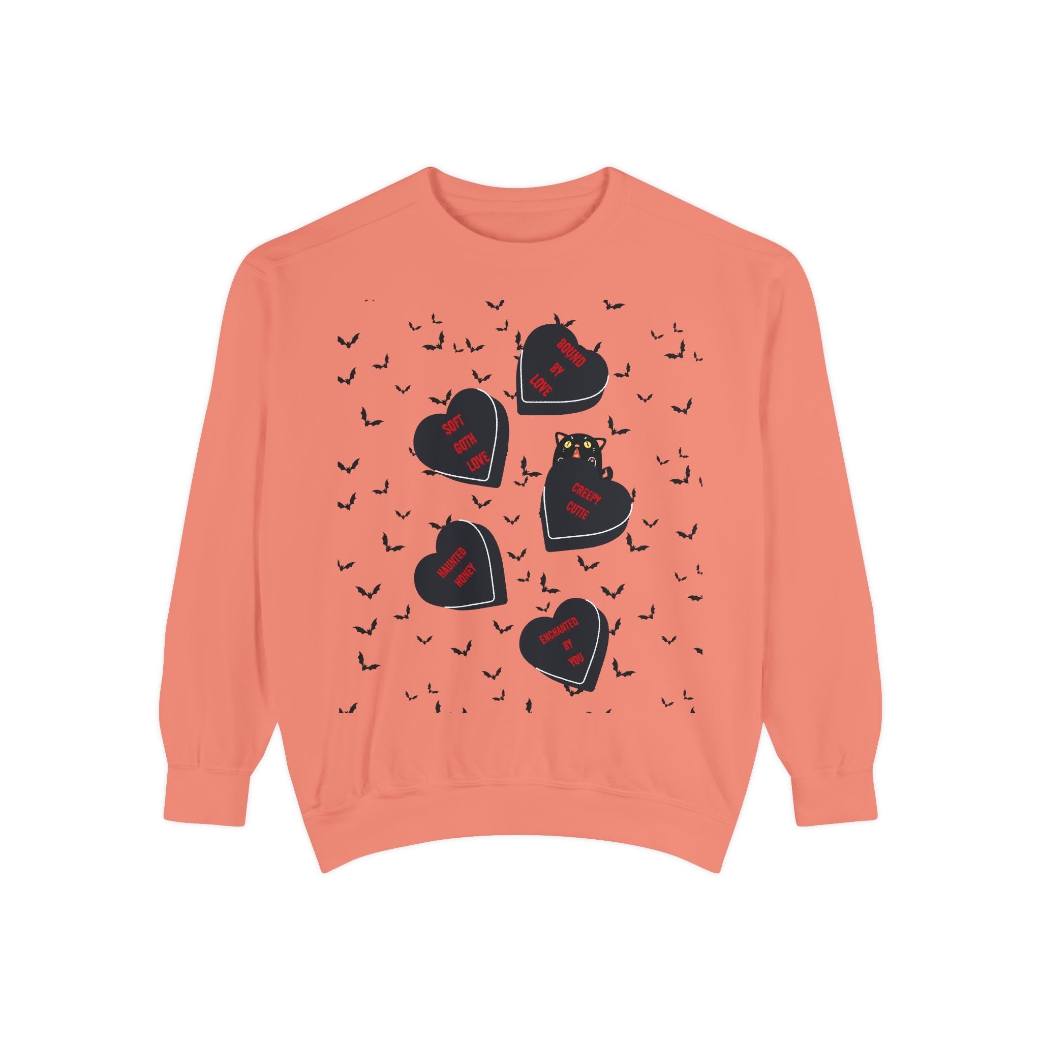 Emo Gothic Valentines Gift | Spooky Sweatshirt