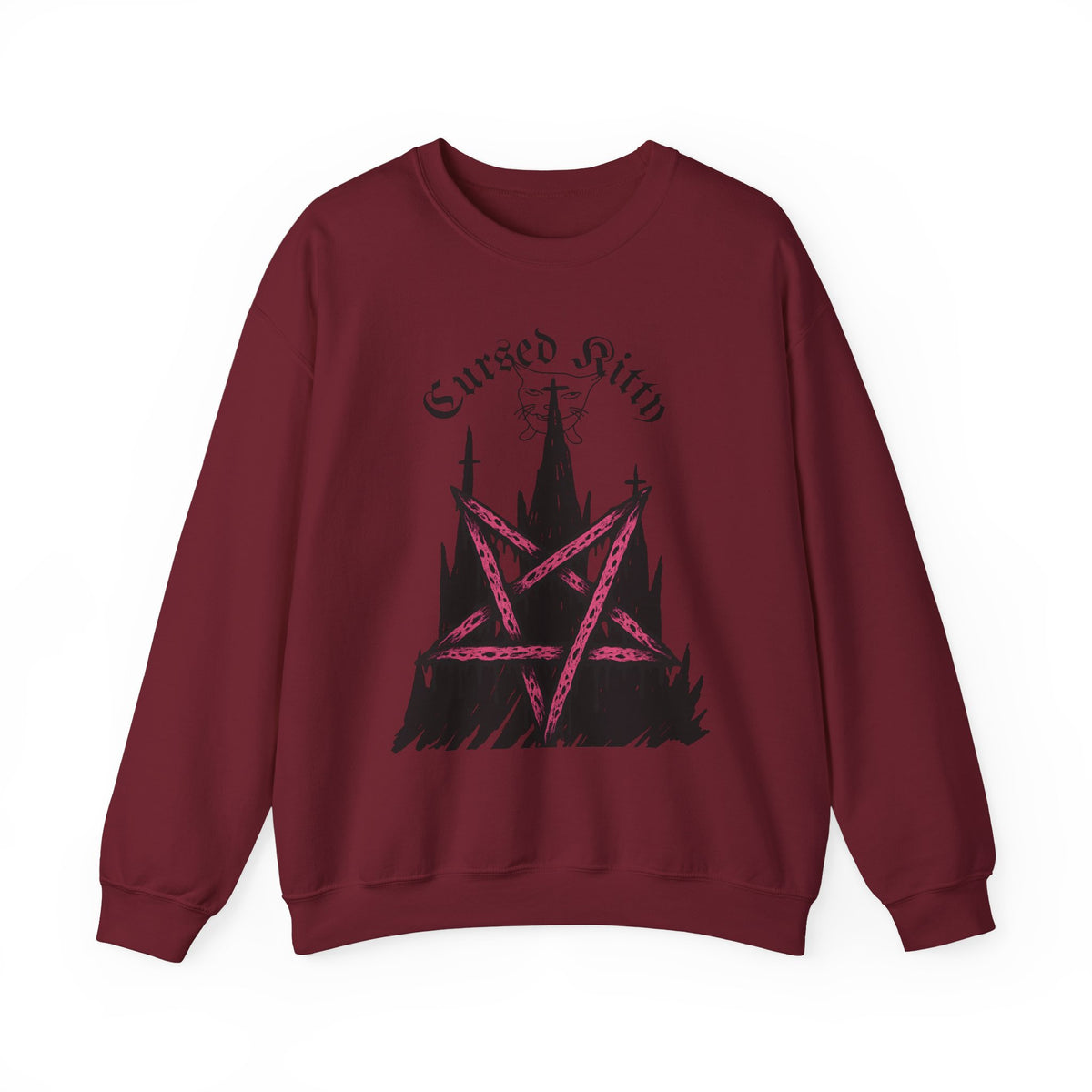 Cursed Kitty Crewneck Sweatshirt