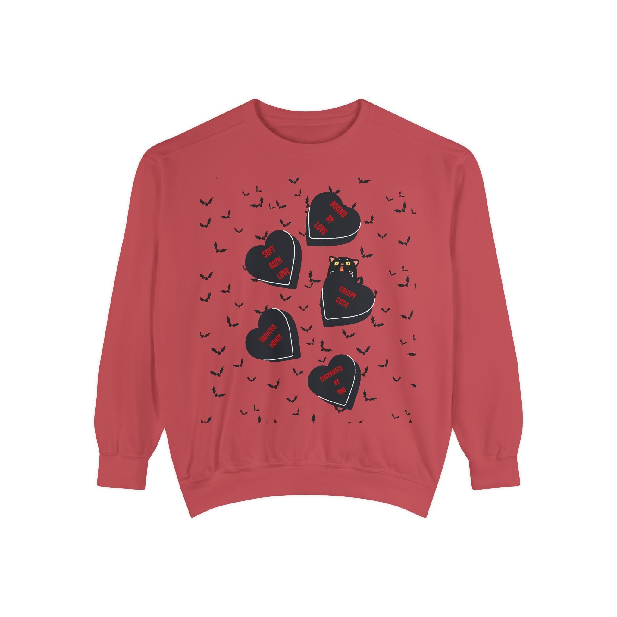 Emo Gothic Valentines Gift | Spooky Sweatshirt