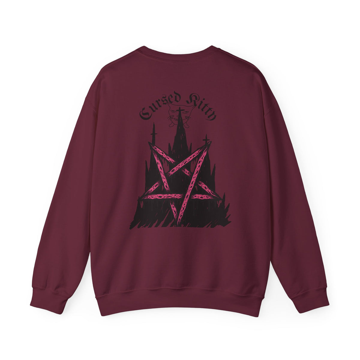 Cursed Kitty Crewneck Sweatshirt
