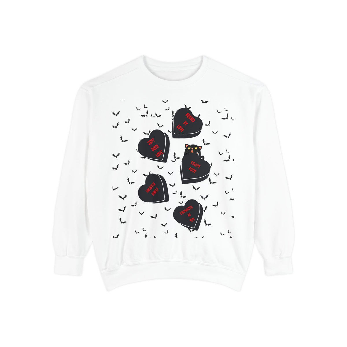 Spooky Hearts Sweatshirt