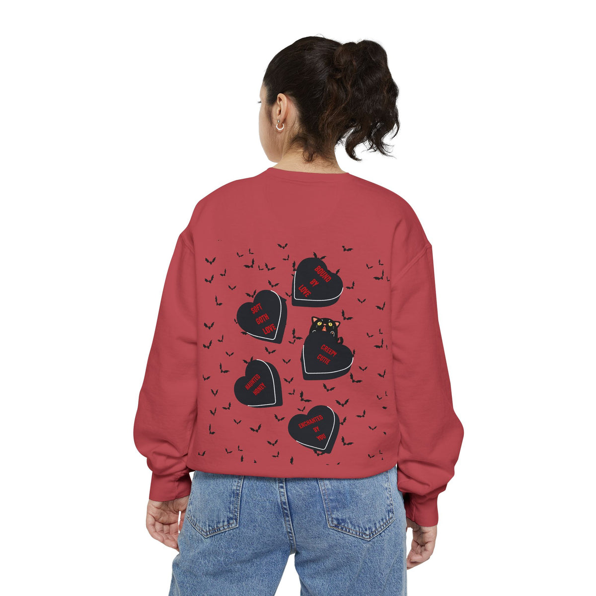 Spooky Hearts Sweatshirt