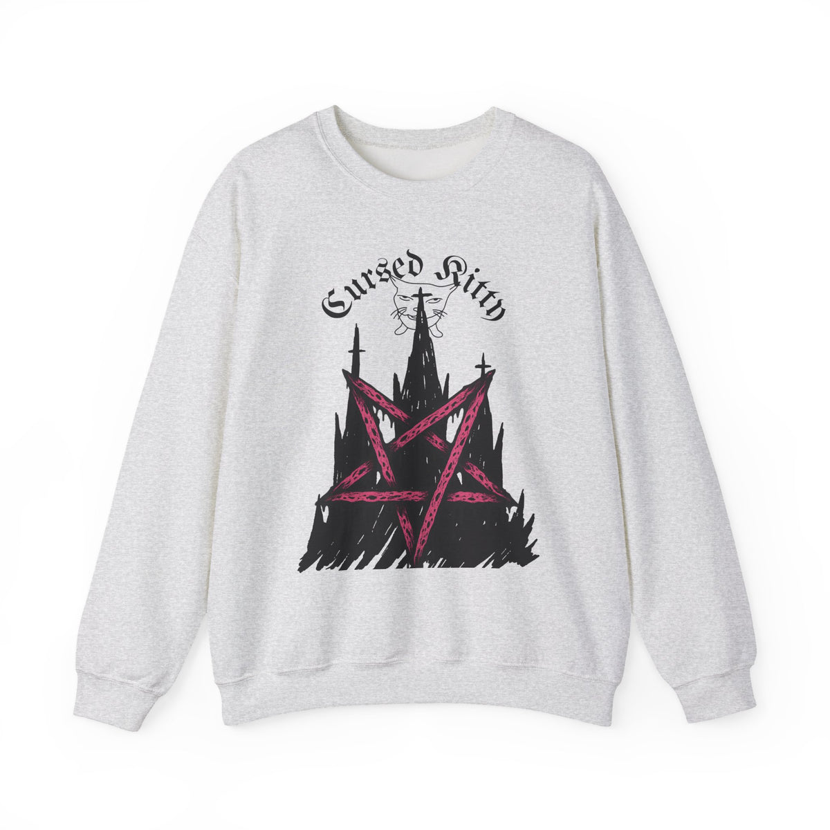 Cursed Kitty Crewneck Sweatshirt
