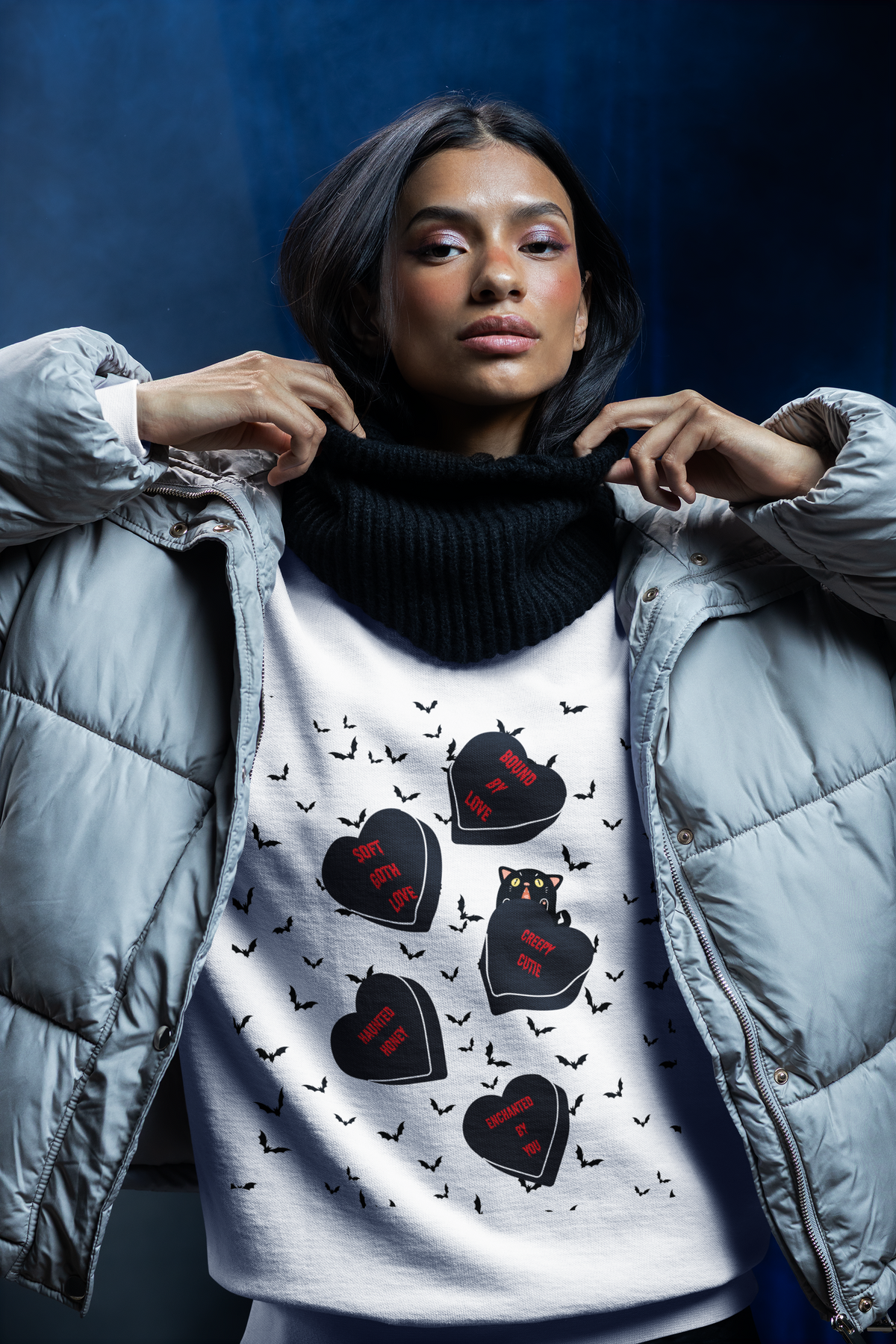 Spooky Hearts Sweatshirt