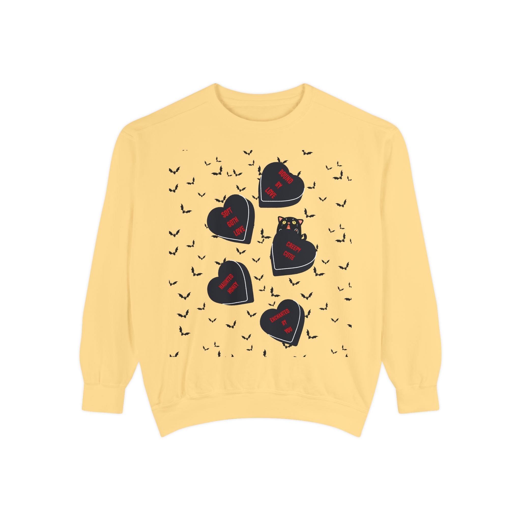 Emo Gothic Valentines Gift | Spooky Sweatshirt