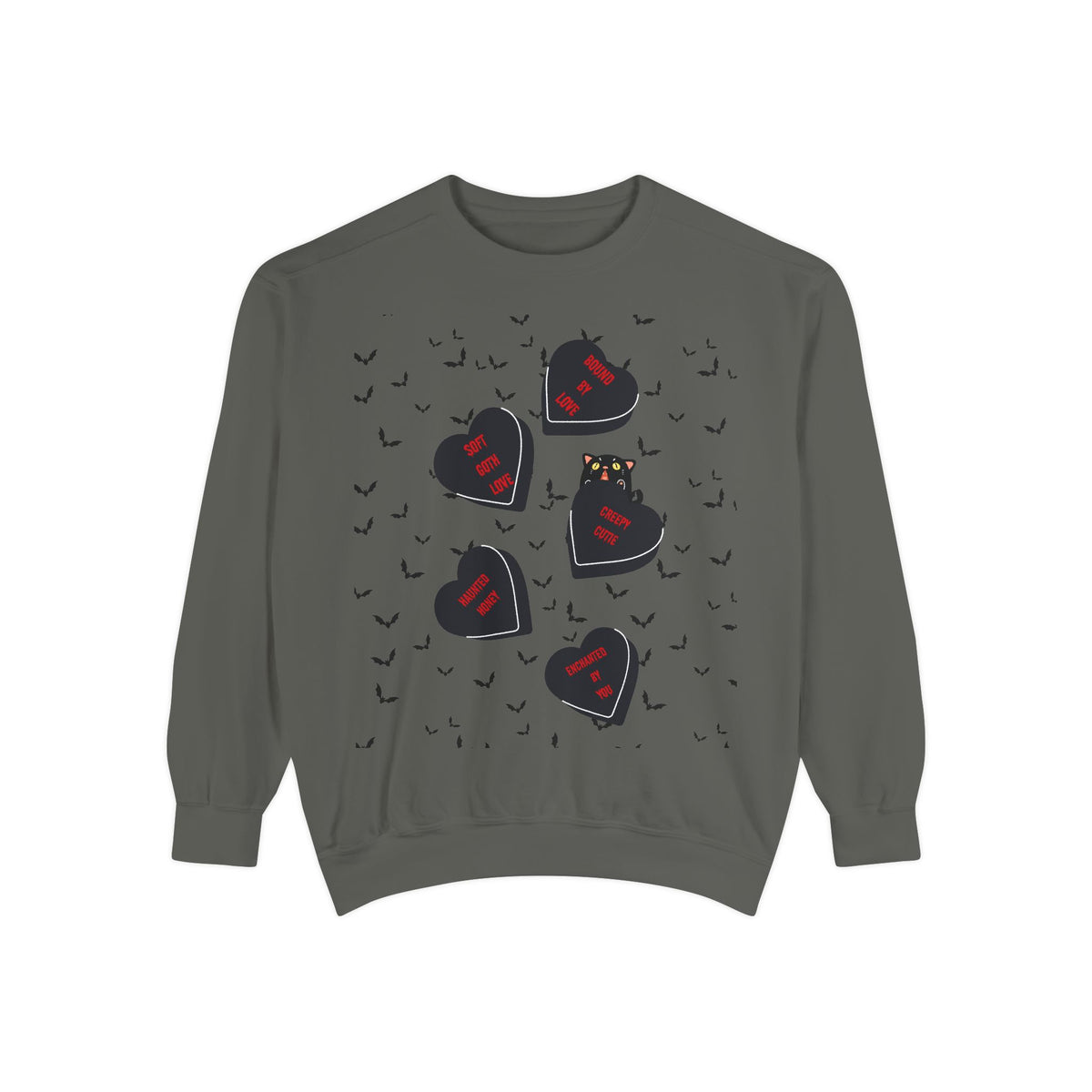 Spooky Hearts Sweatshirt