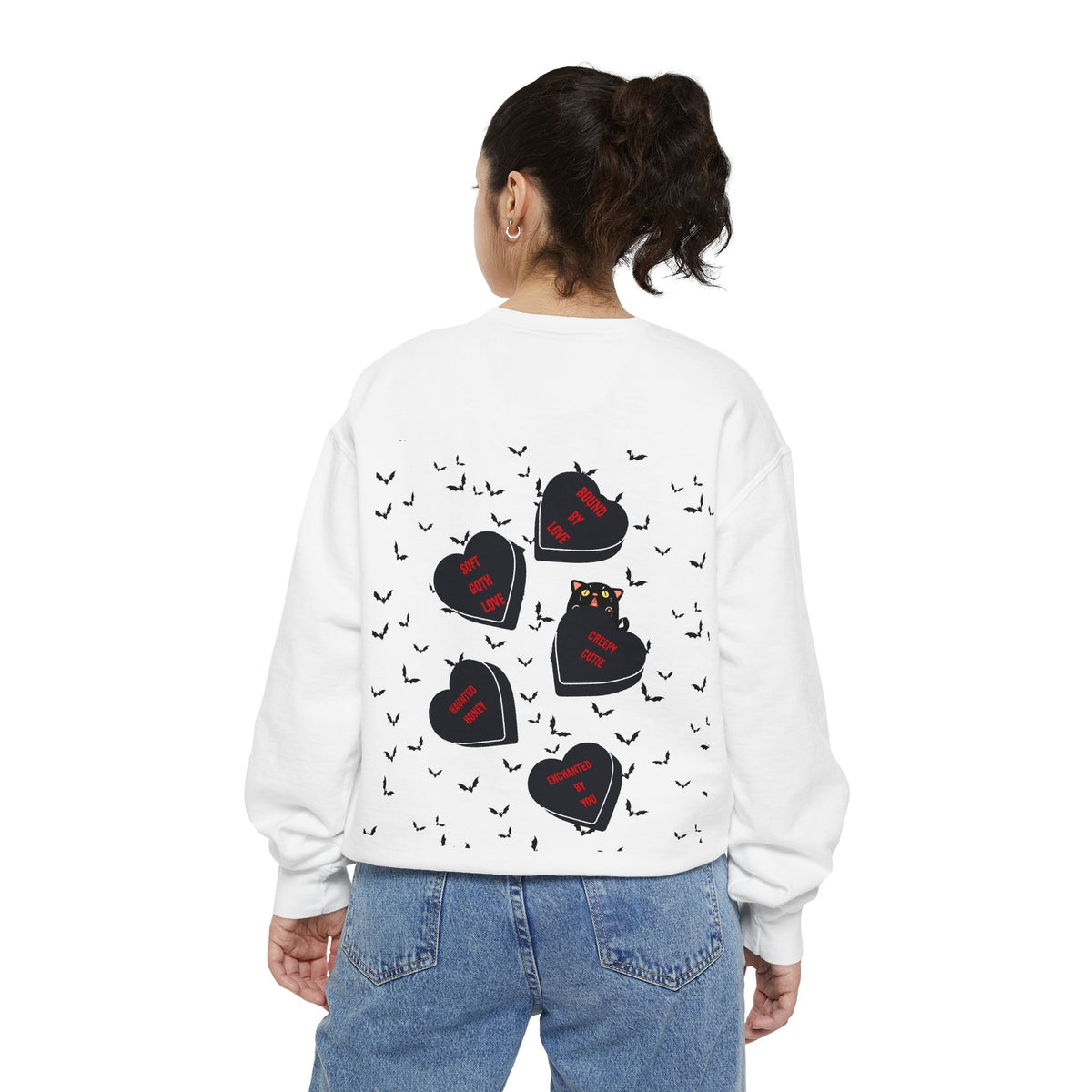 Spooky Hearts Sweatshirt
