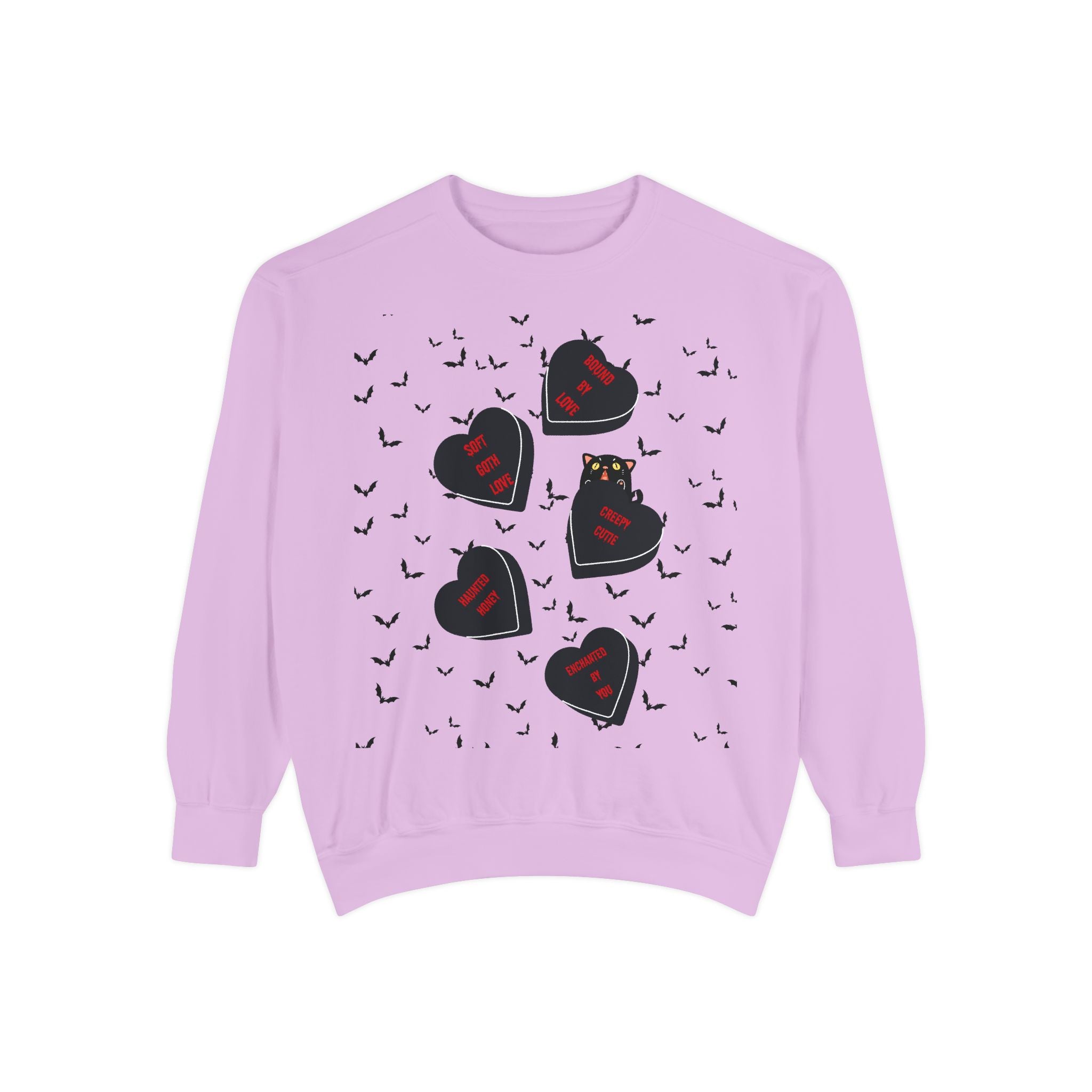Emo Gothic Valentines Gift | Spooky Sweatshirt