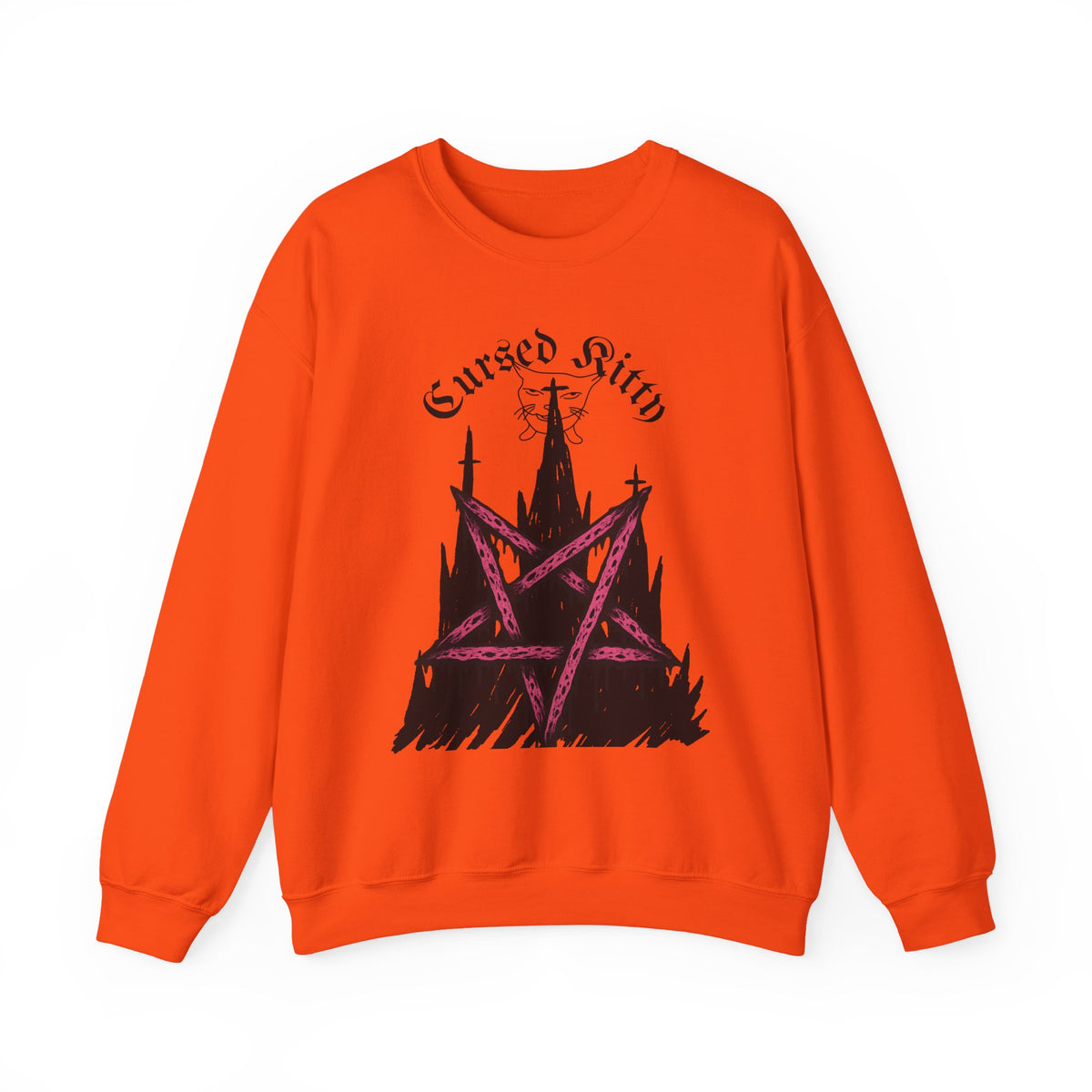 Cursed Kitty Crewneck Sweatshirt