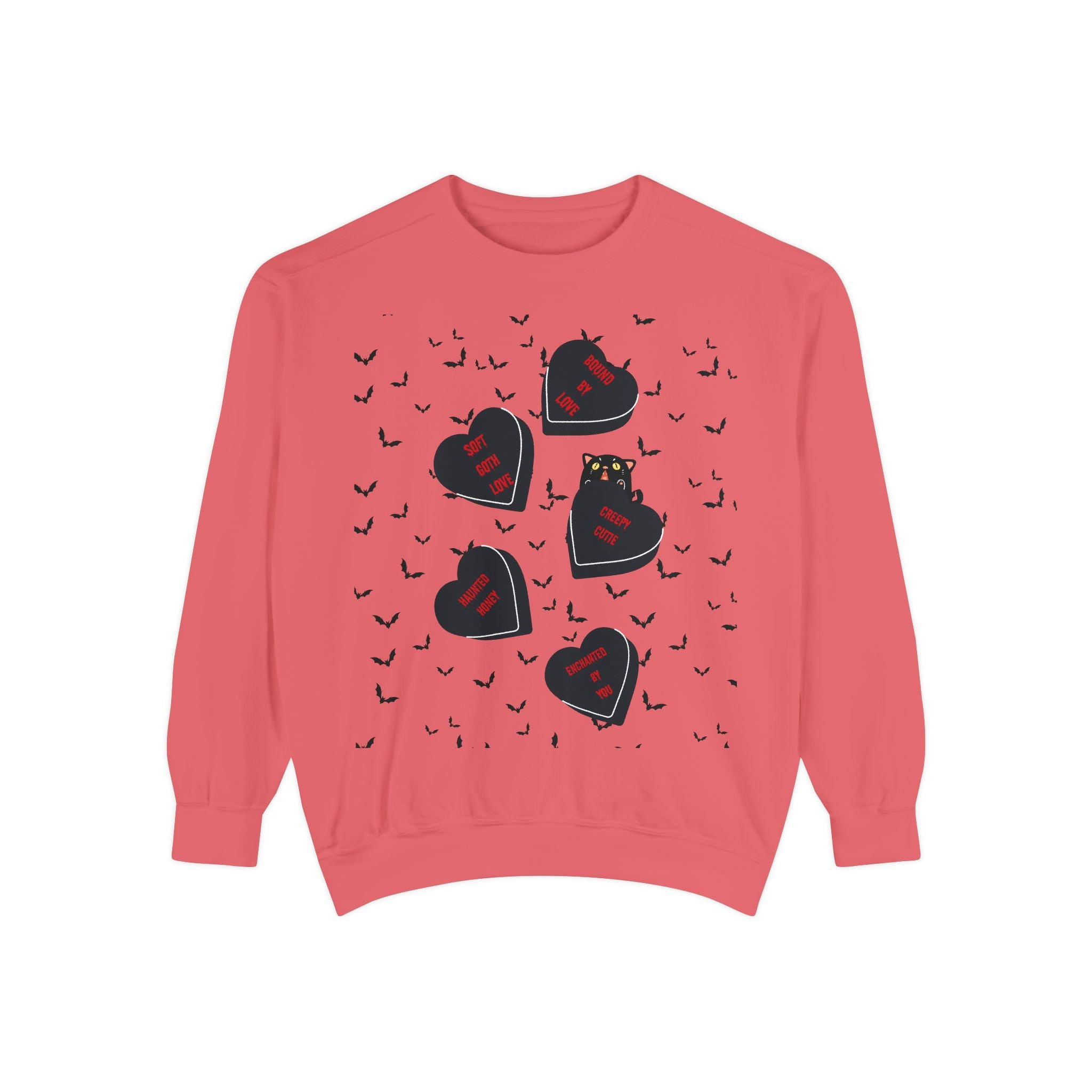 Emo Gothic Valentines Gift | Spooky Sweatshirt