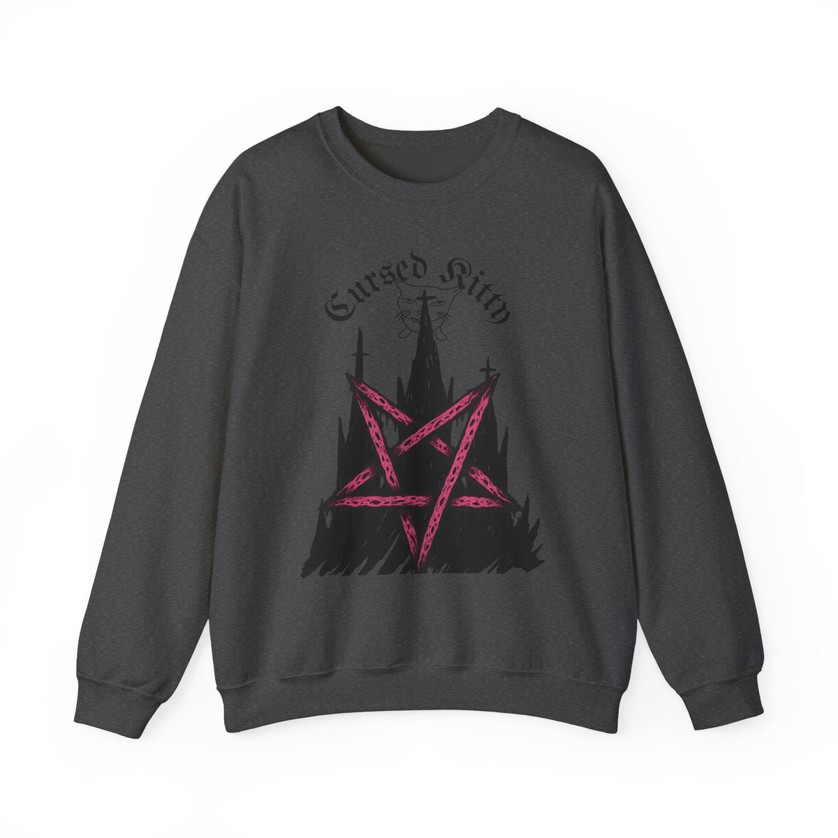 Cursed Kitty Crewneck Sweatshirt